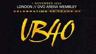 UB40  Live In London  Wembley Arena 1 November 2024 [upl. by Feune974]