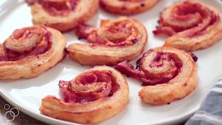 How to Make Puff Pastry Bacon Pinwheels with Cheddar [upl. by Thackeray]