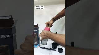 Car Portable Hookah  Bottle Hookah  Portable Hookah  Car Hookah  Unboxing Review  Full Setup [upl. by Alyahs]