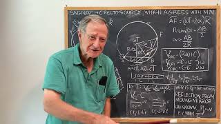 THE Sagnac Effect Calculation Agrees with Michelson Morley [upl. by Nivrag657]