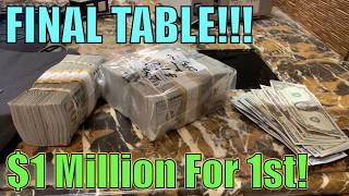 I Make FINAL TABLE Of 50k 1 MILLION For First My BIGGEST SCORE Ever Poker Vlog Ep 295 [upl. by Claretta]