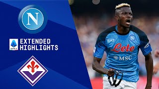 Napoli vs Fiorentina Extended Highlights  Serie A  CBS Sports Golazo [upl. by Adner189]