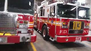 FDNY Firehouse Tour FDNY Engine 249 and New Ladder 113 Fleet Friday Episode 3 [upl. by Elimac]