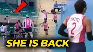 LUPIT ng Comeback ni Alyssa Valdez Lakas pa rin pumalo Creamline vs KingWhale Taipei Highlights [upl. by Retsehc]