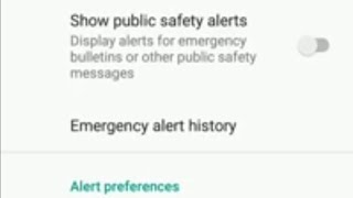 Android  View a Prior Emergency Alert  Amber Alert etc [upl. by Neelear]