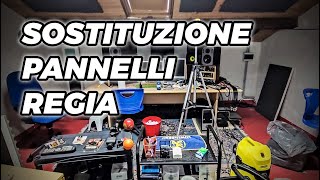 Sostituzione Pannelli saletta Regia  Nicchia Ritmica [upl. by Lanevuj]