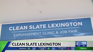 Lexington to host criminal record expungement clinic and job fair Heres how to register [upl. by Newfeld]