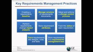 Requirements Management [upl. by Droflim]