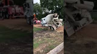 How not to pull a concrete truck [upl. by Nathalia462]