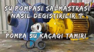 SU POMPASI SALMASTRA DEĞİŞİMİ NASIL YAPILIR  Water Pump Repair [upl. by Packer]