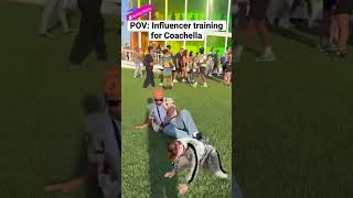 Getting ready for Coachella Week 2 CoachellaOnYouTube ad youtube [upl. by Nauquf]