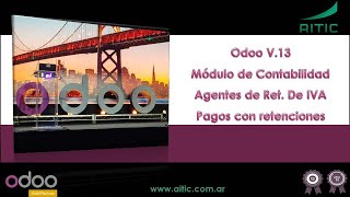 Odoo 13 Retenciones de IVA Argentina [upl. by Corbet979]