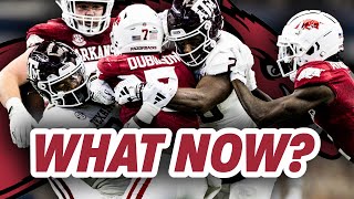 Where does Arkansas Football Go From Here  Arkansas vs Texas AampM Reaction [upl. by Atnuahs560]