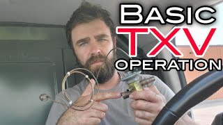 Basic TX Valve Operation And Its Three Forces [upl. by Cassy]