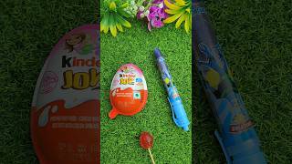 Pen jally jammy drop with strawberry candy in Kinderjoy Box short shortsvideoviral [upl. by Schwing]