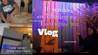 Vlog l Jack Pumpkin Chicago Popup l Never referring anyone again l Packing lTarget Christmas decor [upl. by Oiuqise]