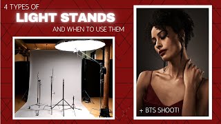 Types of Studio Light Stands and When To Use Them  Lindsay Adler [upl. by Goldshell151]