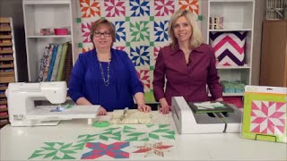 Learn How to Make the GO LeMoyne Star Prism Quilt [upl. by Nigel]