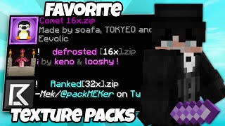 Bedwars With Your FAVORITE Texture Packs 189 PvP [upl. by Tol]