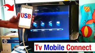 Mobile Ko Usb Se Tv Mein Kaise Connect Kare  Usb Cable Se Mobile Ko Tv Se Kaise Connect Kare [upl. by Aisercal]