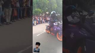 Ktm rc390 public reaction 😳🤯 rider stunt ktmrc390 viral ktmmotorcycle sportsbike [upl. by Ezeerb]