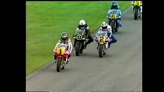 1987 British 500cc Grand Prix Highlights [upl. by Kliber]