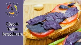 Bruschetta recipe  Italian cuisine from Cook4yourselfcom [upl. by Vachil]