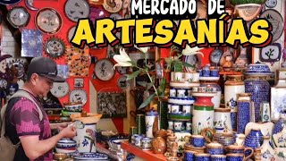 MERCADO DE ARTESANIAS Ciudad de México  ciudadela [upl. by Auqinaj]