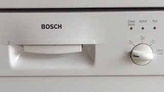 BOSCH DISHWASHER NOT DRAINING— EASY FIX [upl. by Yetnruoc983]