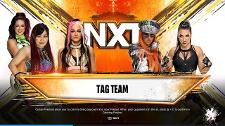 WWE 2k24 I NXT Ep 25 I Champions vs Champions I Gameplay [upl. by Aidnic]