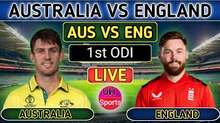 AUS Vs ENG 1st ODI Live Score Commentary  Australia Vs England Live Match  AUS Vs ENG Live [upl. by Ortrud]