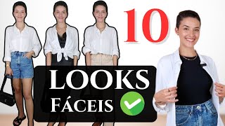 10 LOOKS COM CAMISA BRANCA [upl. by Galen]