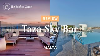 Taza Sky Bar in Malta  Review [upl. by Yelak]