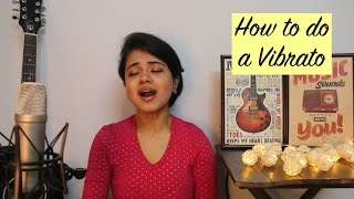 How to do a Vibrato  FAQ series  Chandranis Online Music Class [upl. by Almeda]