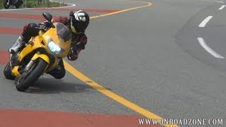 HONDA VTR1000F FireStorm winding cornering movie vid  HONDA SC36 Firestorm [upl. by Dewayne]