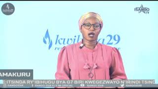 🔴LIVE AMAKURU YA ISANGO STAR TV 2030 kwibuka29 [upl. by Anoek577]