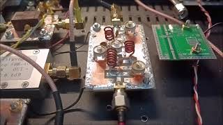 Testing SDR TX Lime with VHF and UHF Filters [upl. by Ahsitul]