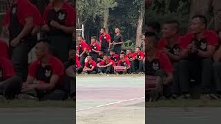 inter coy Basketball vairalvideo army tranding nepal [upl. by Aerdnat868]