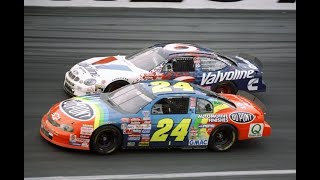 Colored Pencil Drawing NASCAR Jeff Gordon vs Mark Martin [upl. by Ovida573]