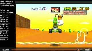 Mk64  VAJ in the Game KD SC 3lap World Record 4503 [upl. by Osy844]