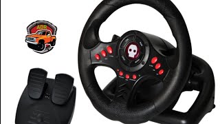 numskull gaming wheel and pedal review [upl. by Aubreir]