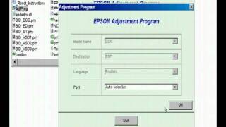 Disable Epson L200 Waste Ink Counter Must know how [upl. by Radnaskela436]