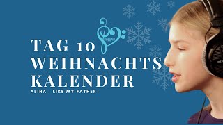 Weihnachtskalender der Musikschule am Wall – Tag 10 Alina singt “Like My Father” von Jax [upl. by Conley]