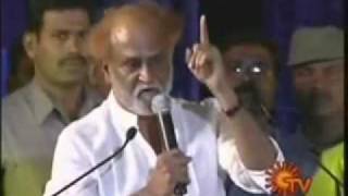 My Babajis power  Superstar Rajinkanth straight talkmpg [upl. by Nisse434]