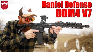 Daniel Defense DDM4 V7 First Shots [upl. by Asalocin935]