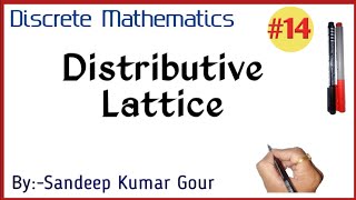 Distributive Lattice  Discrete Mathematics in Hindi [upl. by Lean620]