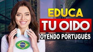 🔴 APRENDE PORTUGUÉS CON ESTOS DIÁLOGOS 🎧 EDUCA TU OIDO OYENDO PORTUGUÉS 👂 [upl. by Iaoh]