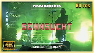 Rammstein Sehnsucht live aus Berlin 1998 With subtitles 4K 60fps remastered [upl. by Newg]