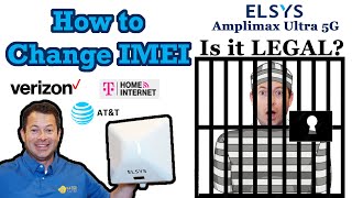 How to Change IMEI on Elsys AmpliMax Ultra 5G Outdoor Gateway for TMobile Verizon and ATampT [upl. by Gelman]