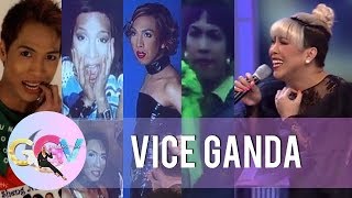 Vice Ganda laughs at his throwback photos  GGV [upl. by Wilinski]